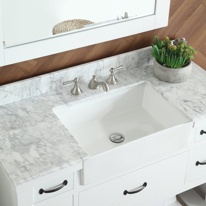 Gracie Oaks Mantra 48'' Freestanding Single Bathroom Vanity with